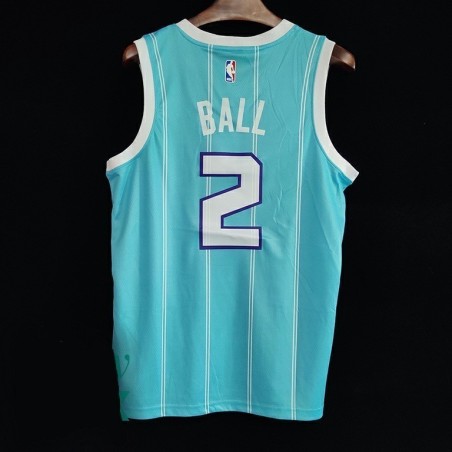 Charlotte Hornets Jordan Icon 20/21 Serigrafiada (Personalizable)