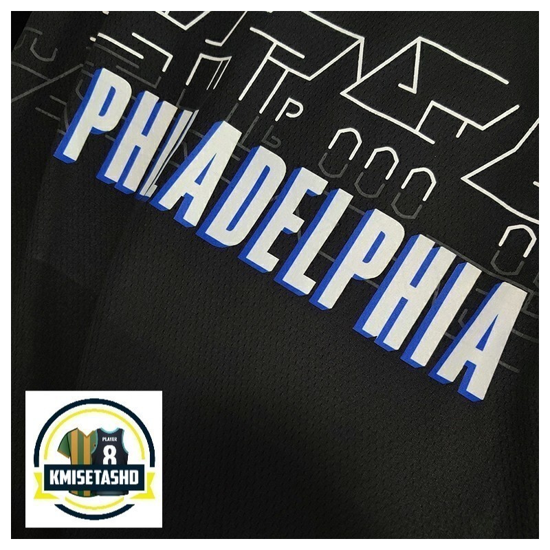 Sixers City Editions 20/21 Serigrafiada (Personalizable)
