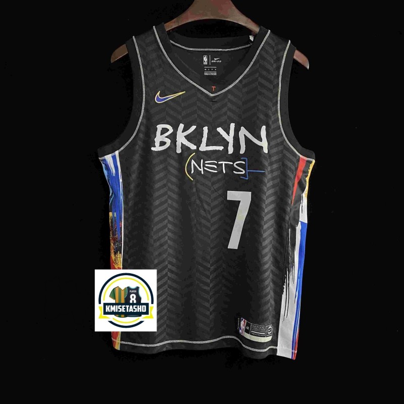 Brooklym Nets City Editions 20/21 Serigrafiada (Personalizable)
