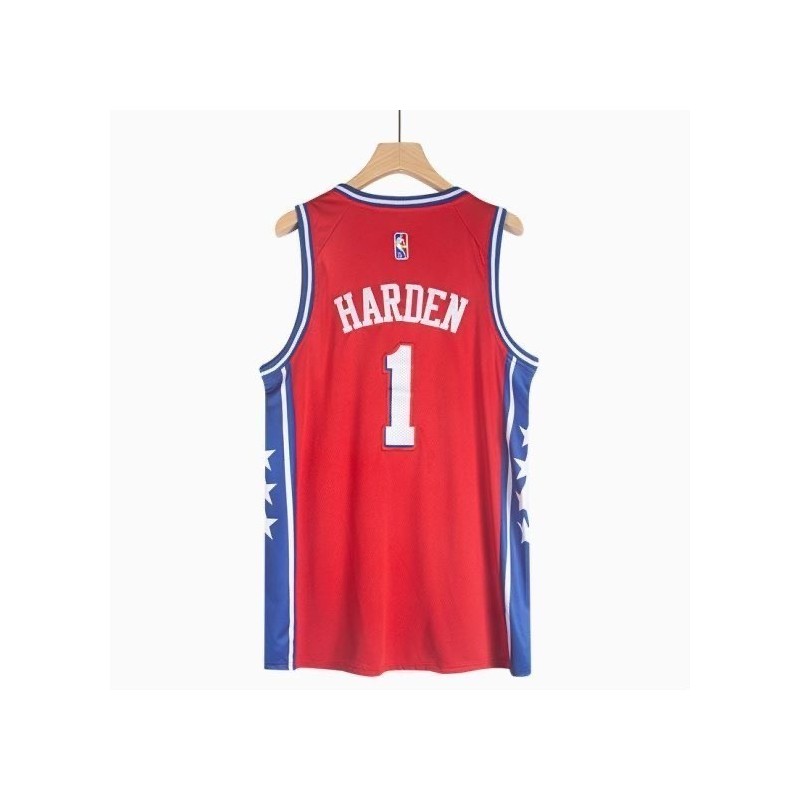 Philadelphia 76ers Harden Roja