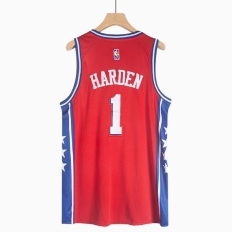 Philadelphia 76ers Harden Roja