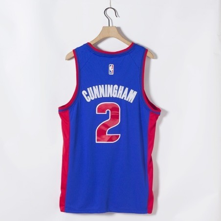Detroit Pistons Cunningham Azul
