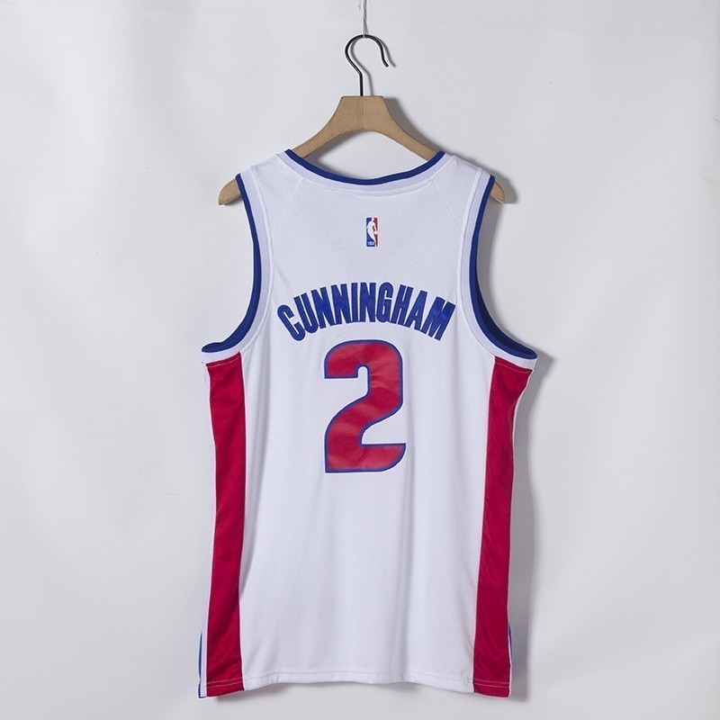 Detroit Pistons Cunningham Blanca