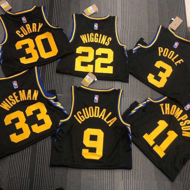 Golden State Warriors City Editions 2022 Serigrafiada (Personalizable)