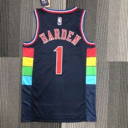 Sixers City Editions Harden 21/22 Serigrafiada (Personalizable) 2