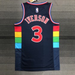 Sixers City Editions Iverson 21/22 Custom 2