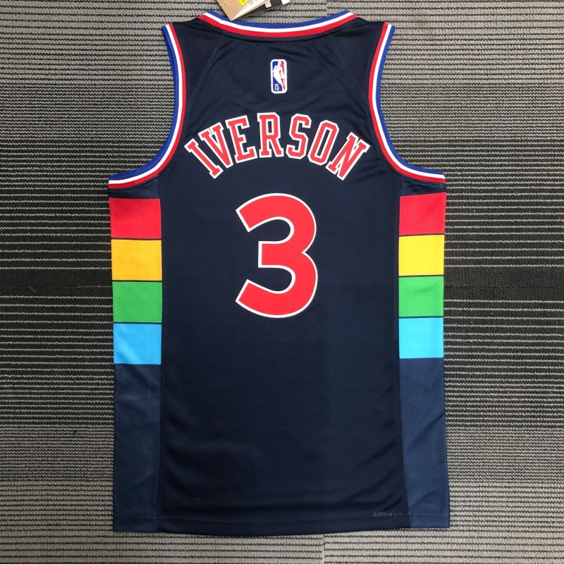 Sixers City Editions Iverson 21/22 Custom