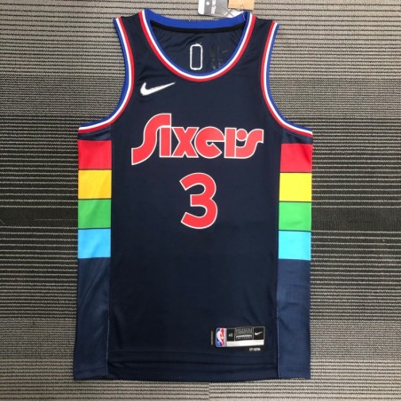 Sixers City Editions Iverson 21/22 Custom