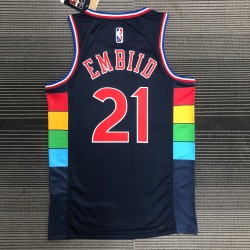 Sixers City Editions Embiid 21/22 Custom 2