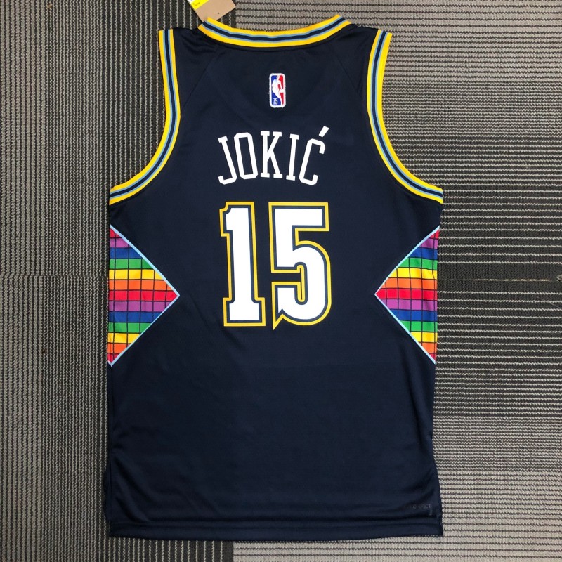 Denver Nuggets City Edition 21/22 Serigrafiada (Personalizable)