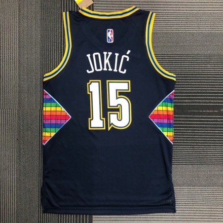 Denver Nuggets City Edition 21/22 Serigrafiada (Personalizable)