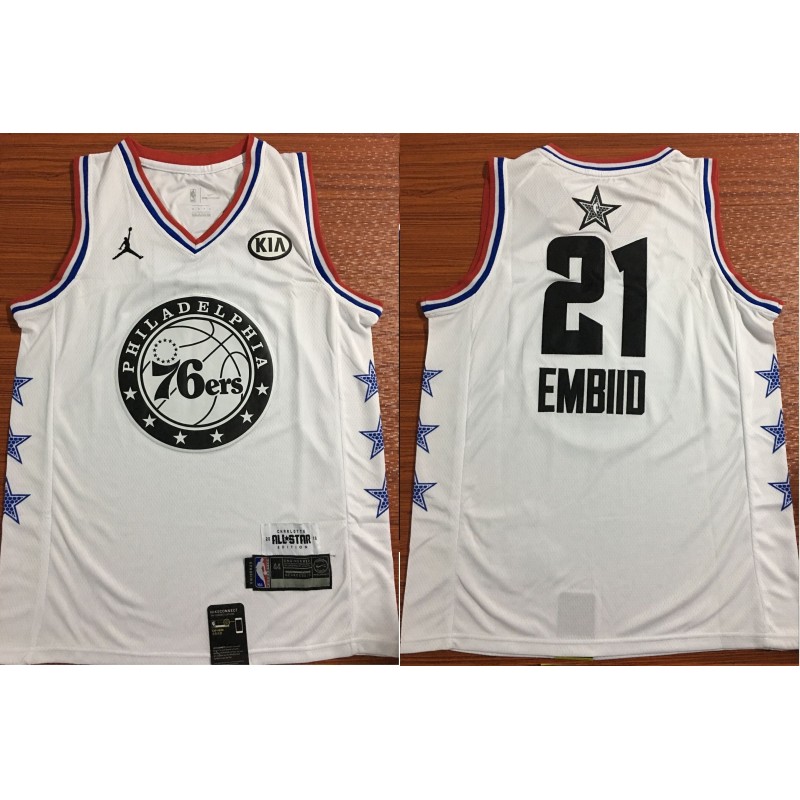 Embiid All Star 2019 Blanca