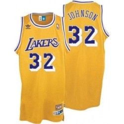 Angeles Lakers Jonhson Yellow
