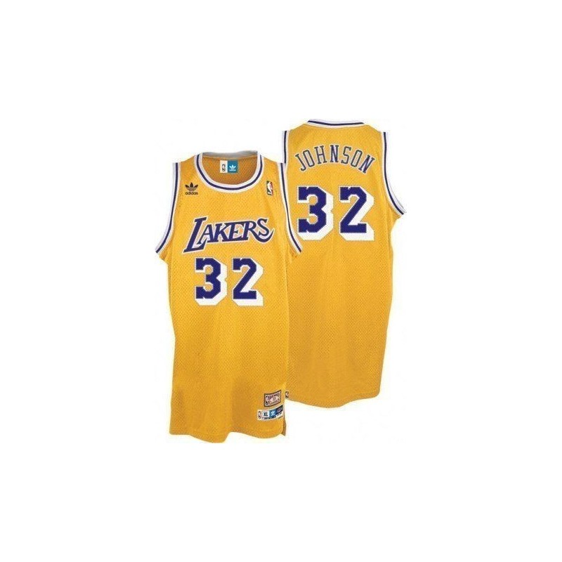 Angeles Lakers Jonhson Yellow