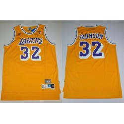 Angeles Lakers Jonhson Yellow 2