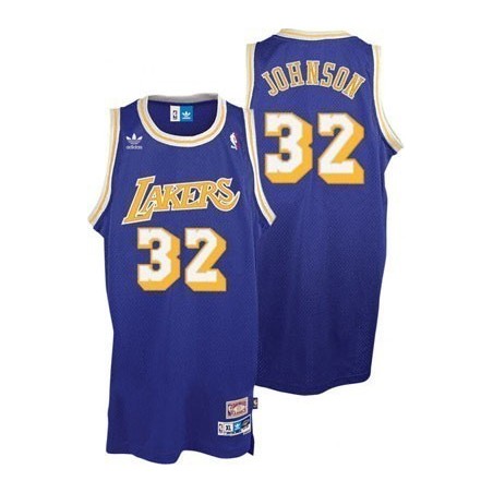 Angeles Lakers Jonhson purple