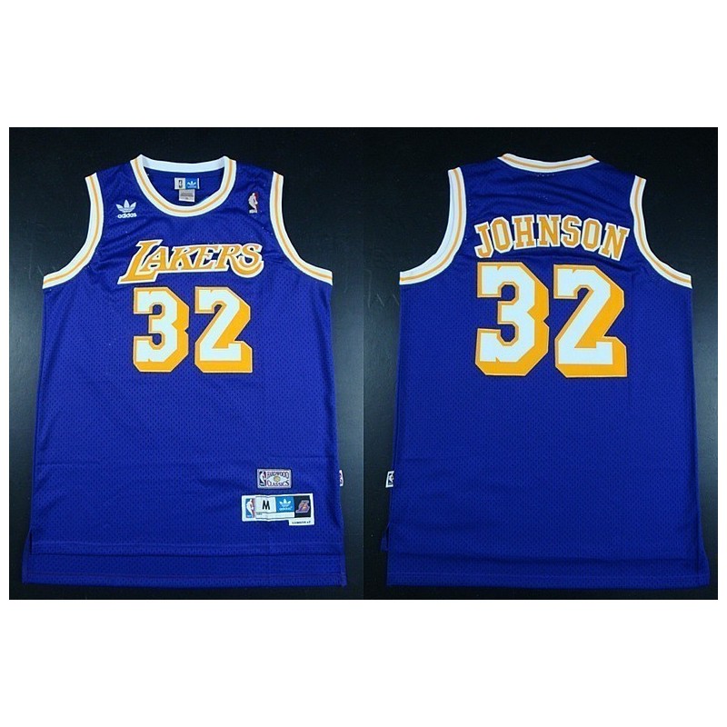 Angeles Lakers Jonhson purple