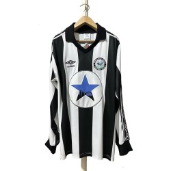 Newcastle United Local Mangas Largas Retro 80/81
