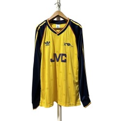 Arsenal Visitante Retro Manga Larga 88/89