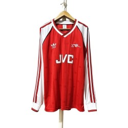 Arsenal Local Retro Manga Larga 88/89