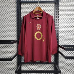 Arsenal Retro 2005/2006 Mangas Largas