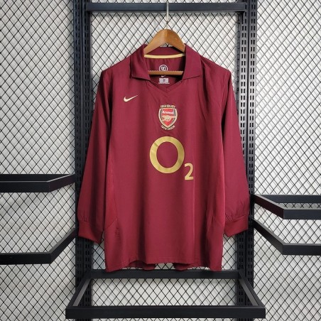 Arsenal Retro 2005/2006 Mangas Largas