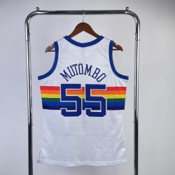 Denver Nuggets Retro 91/92 Mutombo (Serigrafiada) 2