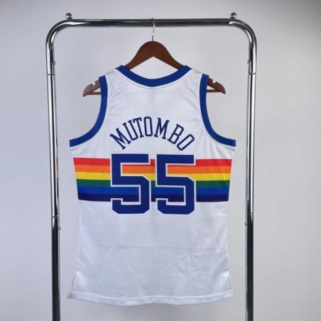 Denver Nuggets Retro 91/92 Mutombo (Serigrafiada)
