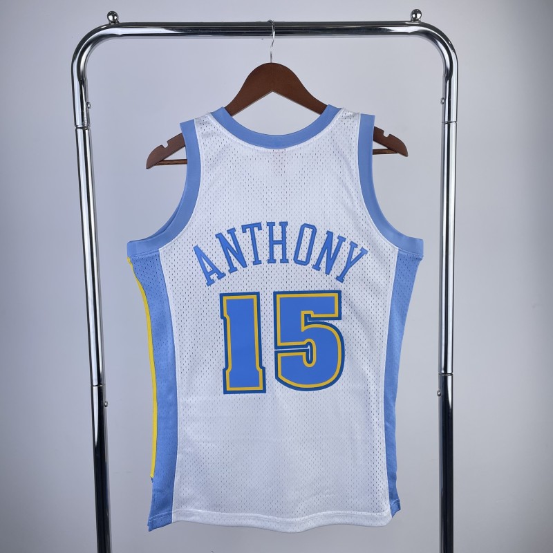 Denver Nuggets Retro 03/04 Anthony (Serigrafiada)