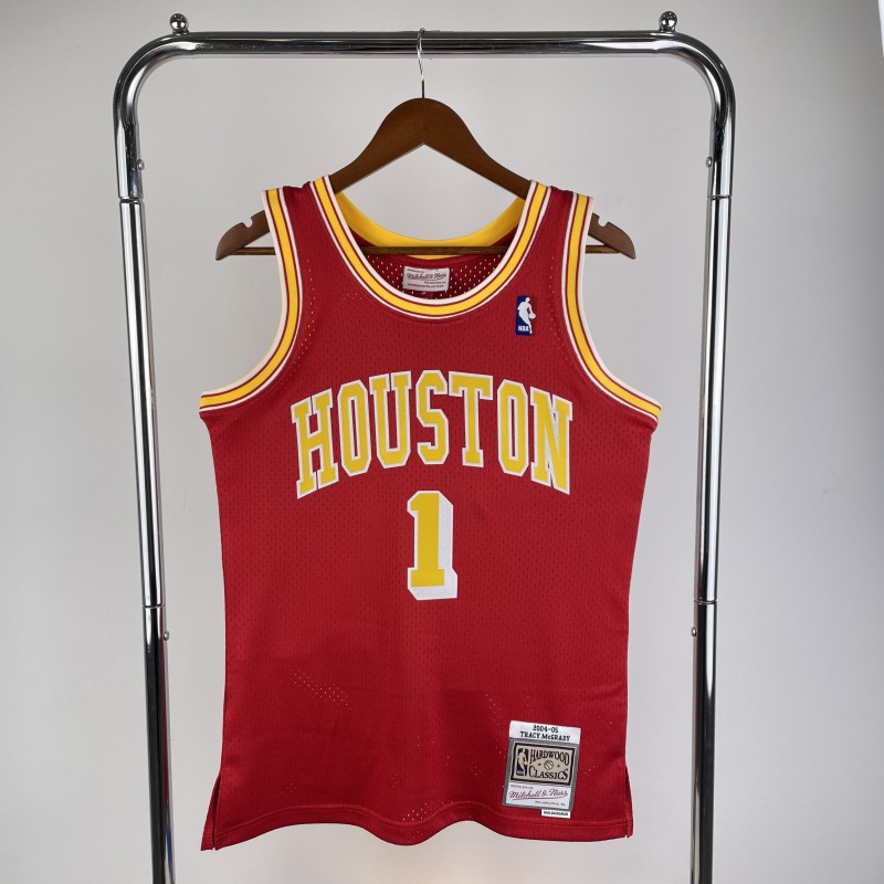 Houston Rockets Retro 04/05 McGrady (Serigrafiada)