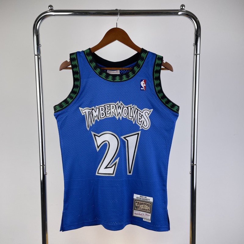 Minnesota Timberwolves Retro 03/04 Garnett (Serigrafiada)