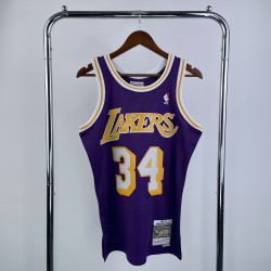 Angeles Lakers Retro 96/97 O´Neal (Serigrafiada) Morada