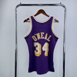 Angeles Lakers Retro 96/97 O´Neal (Serigrafiada) Morada 2