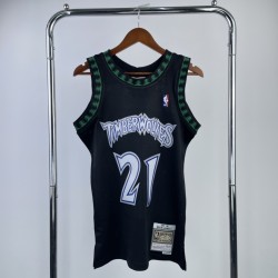Minnesota Timberwolves Retro 97/98 Garnett (Serigrafiada)