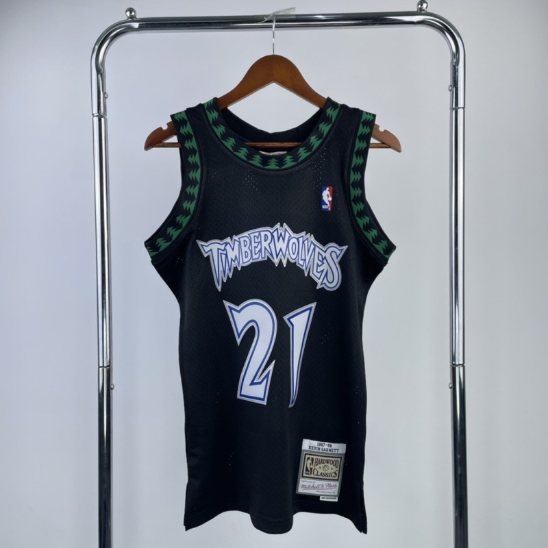 Minnesota Timberwolves Retro 97/98 Garnett (Serigrafiada)