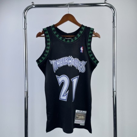 Minnesota Timberwolves Retro 97/98 Garnett (Serigrafiada)