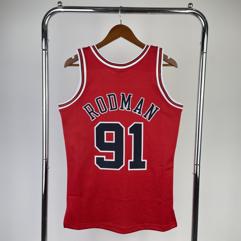 Chicago Bulls Retro 97/98 Rodman (Serigrafiada)