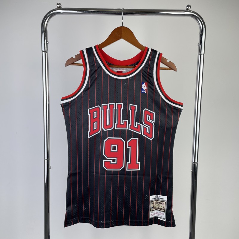 Chicago Bulls Retro 95/96 Rodman (Serigrafiada)