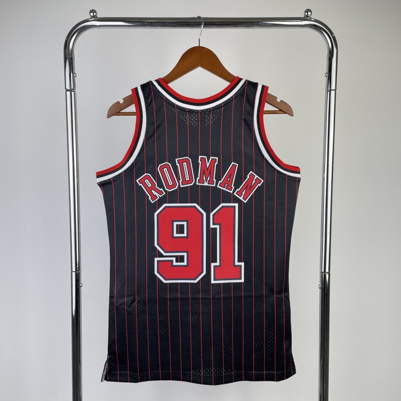 Chicago Bulls Retro 95/96 Rodman (Serigrafiada)