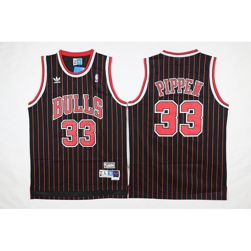 Chicago Bulls Pippen Negra Rayas
