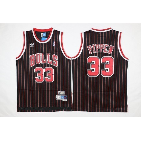 Chicago Bulls Pippen Negra Rayas