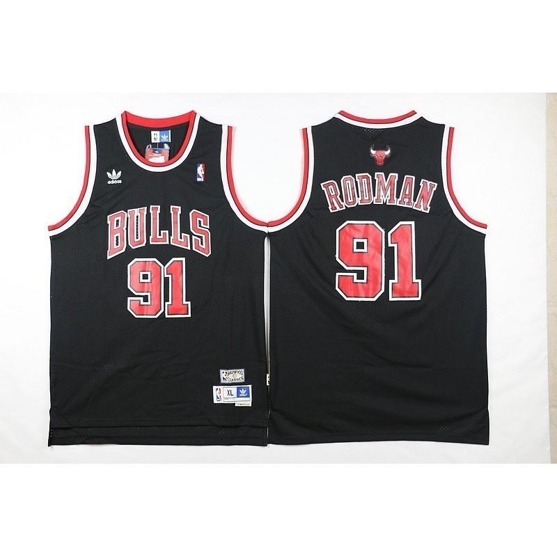 Chicago Bulls Rodman Negra