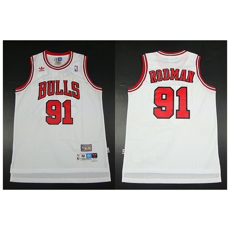 Chicago Bulls Rodman Blanca