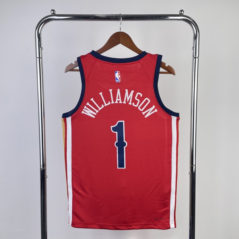 New Orleans Pelicans 2023-24 Statement Serigrafiada (Personalizable)