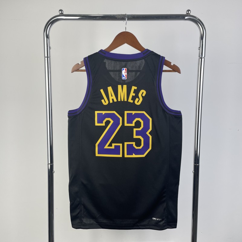 Angeles Lakers City 23/24 Serigrafiada (Personalizable)