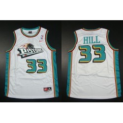 Detroit Pistons Hill Blanco