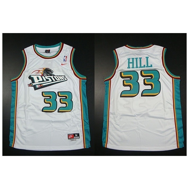 Detroit Pistons Hill Blanco