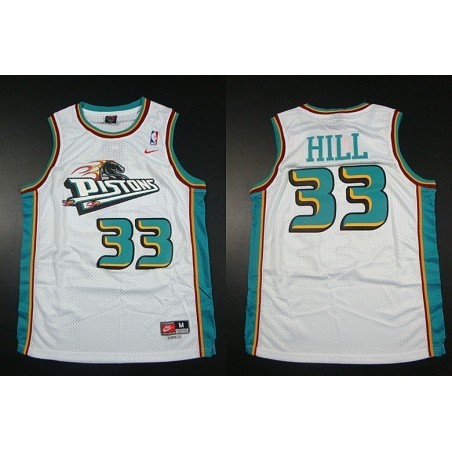 Detroit Pistons Hill Blanco